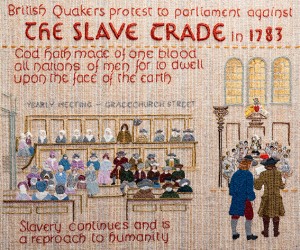 QUAKER TAPESTRY PANEL – THE SLAVE TRADE