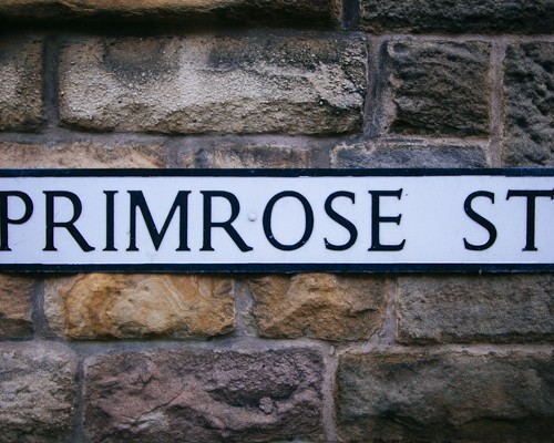 Primrose Street Sign