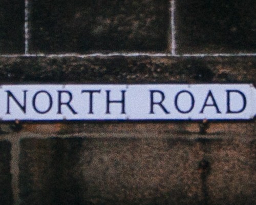 North Road Sign