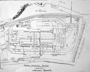 Map of National Projectile Factory, Lancaster