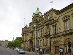 Burnley Town Hall Robert Wade