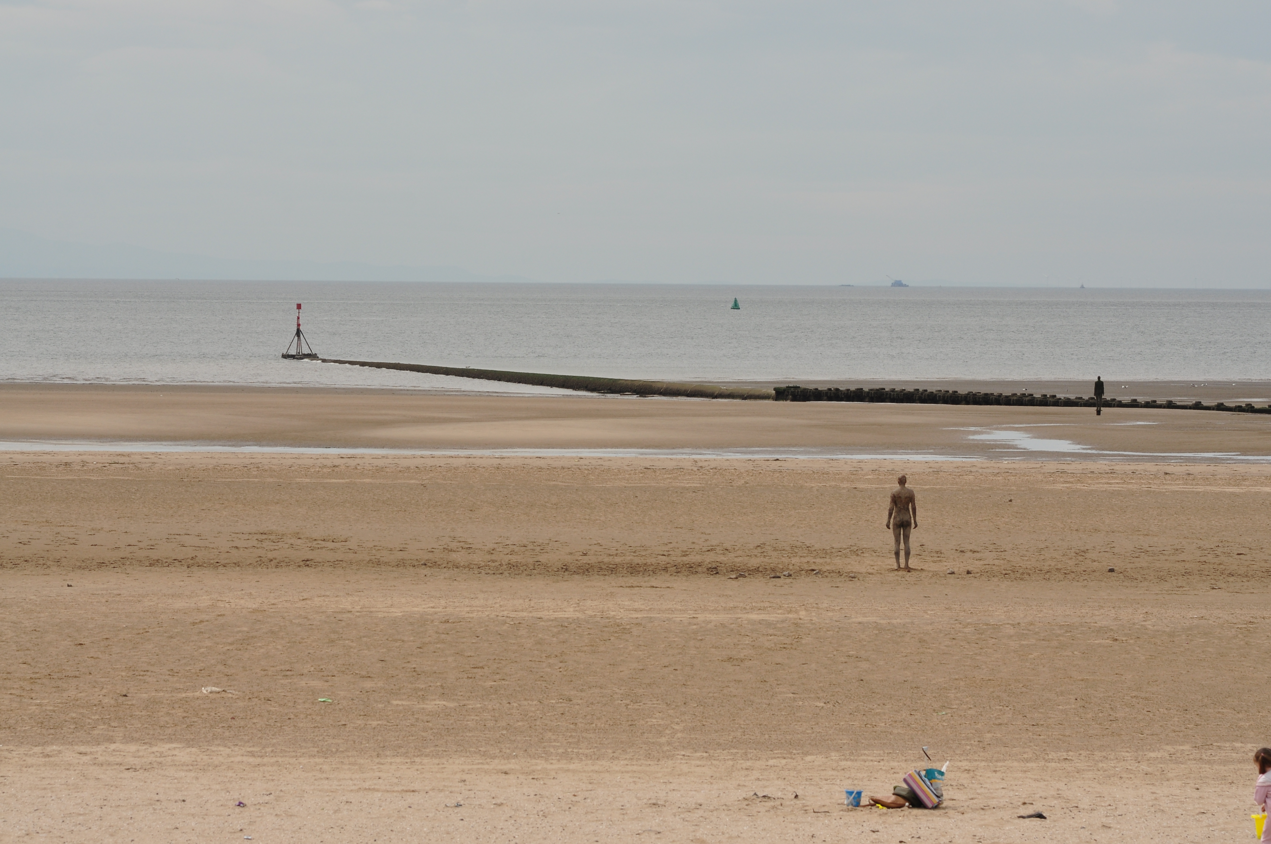 Crosby foreshore today Nilfanion