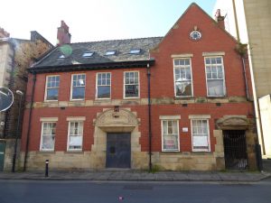 Friends’ Hall, Lancaster, Fenton Street, venue for some of Lancaster LNU’s branch meetings © Janet Nelson