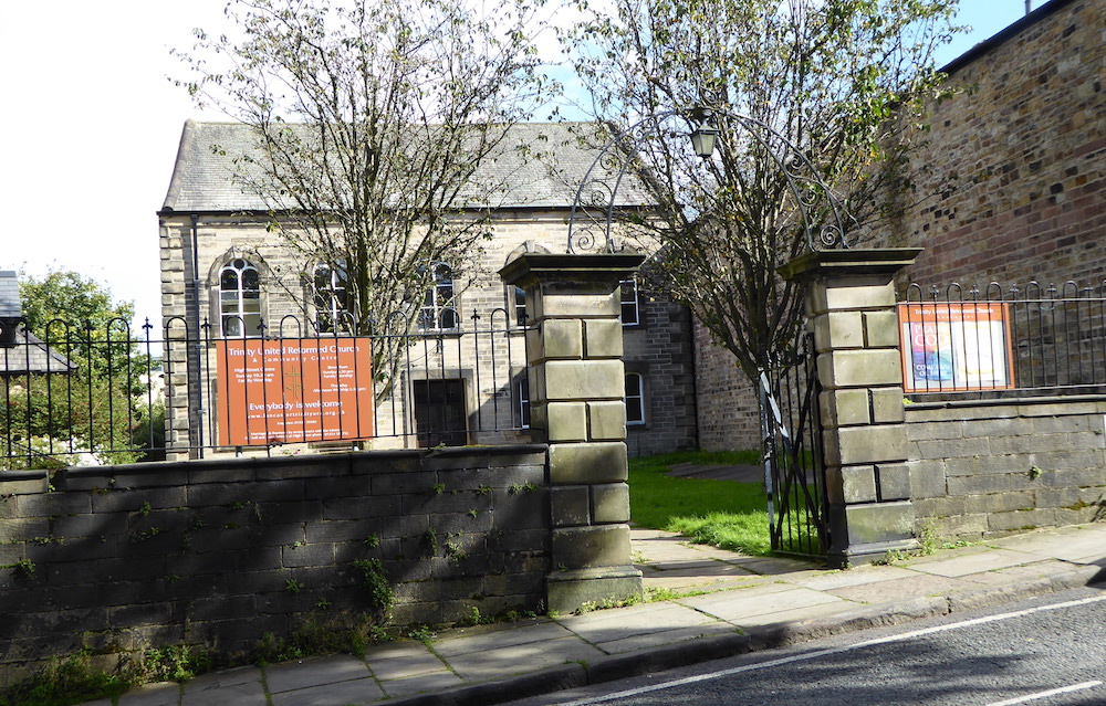 High Street Congregational Church (now URC), Lancaster George Wright’s Christian faith would have been an important factor in his belief in the League of Nations © Janet Nelson