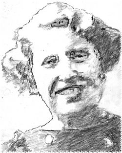 Pencil sketch of Winifred Holtby Jburlinson