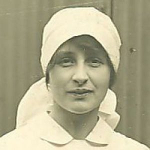 Vera Brittain in VAD uniform during World War I
